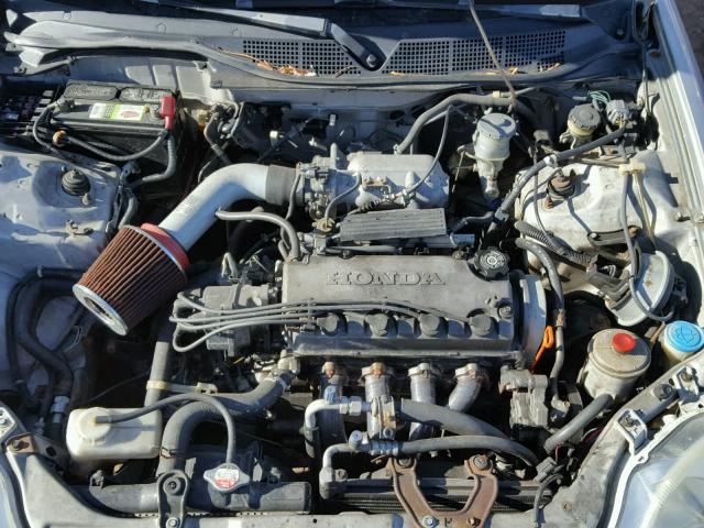 1HGEJ8147YL077995 - 2000 HONDA CIVIC EX ვერცხლისფერი ფოტო 7