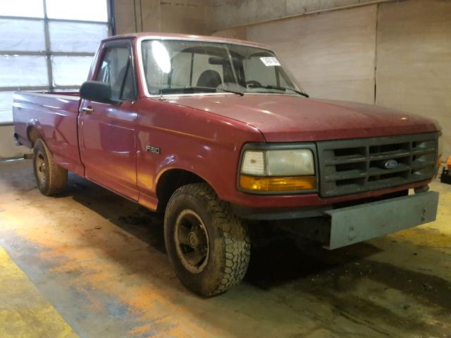 1FTDF15Y5SLB93901 - 1995 FORD F150 RED photo 1