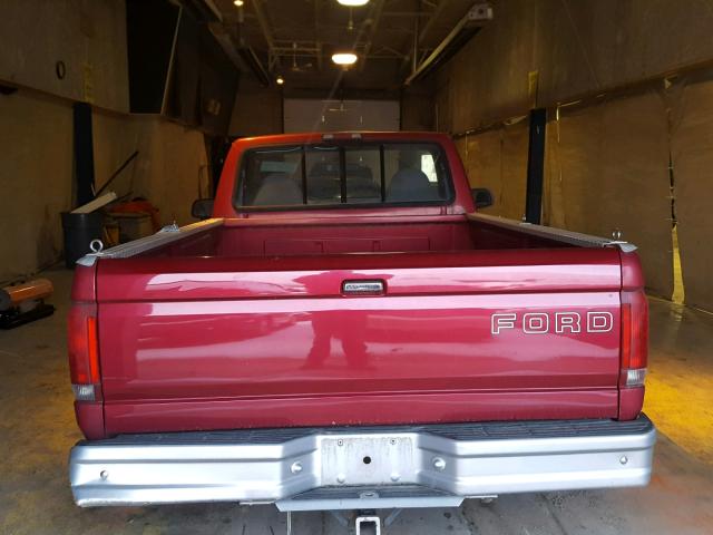 1FTDF15Y5SLB93901 - 1995 FORD F150 RED photo 6