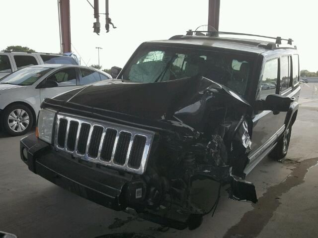 1J8HH58228C232391 - 2008 JEEP COMMANDER შავი ფოტო 2