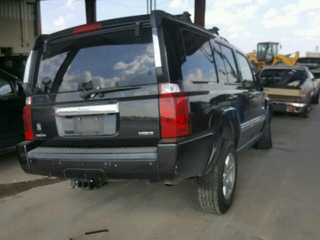 1J8HH58228C232391 - 2008 JEEP COMMANDER შავი ფოტო 4