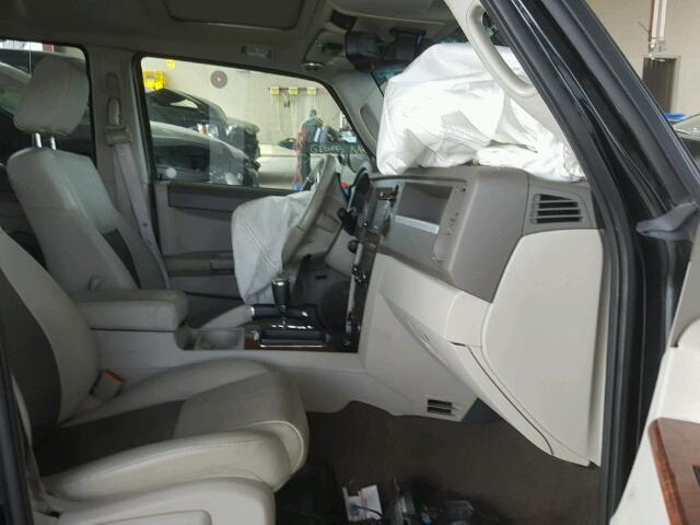 1J8HH58228C232391 - 2008 JEEP COMMANDER შავი ფოტო 5