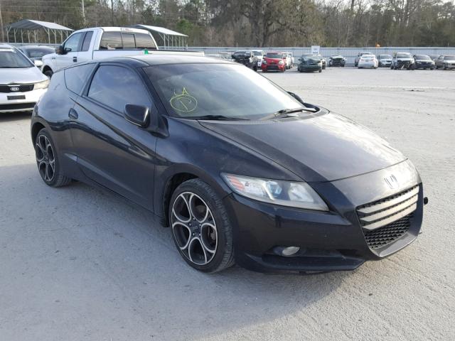 JHMZF1C60BS007967 - 2011 HONDA CR-Z EX BLACK photo 1