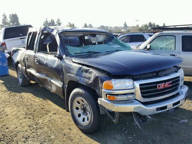 2GTEC13VX61219071 - 2006 GMC NEW SIERRA BLUE photo 1