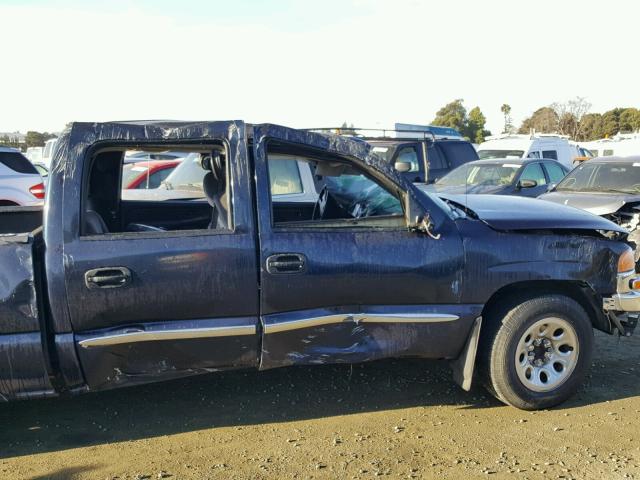 2GTEC13VX61219071 - 2006 GMC NEW SIERRA BLUE photo 9