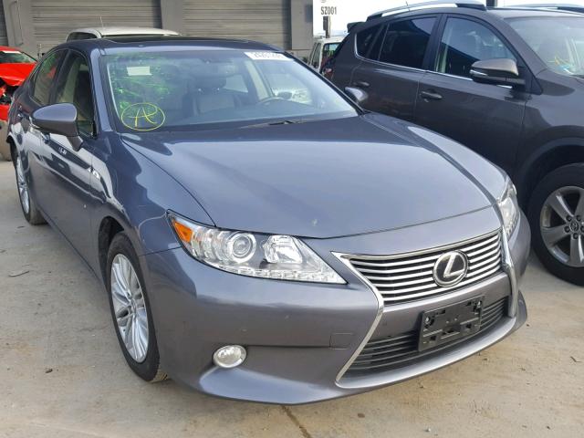 JTHBK1GG9F2173040 - 2015 LEXUS ES 350 GRAY photo 1