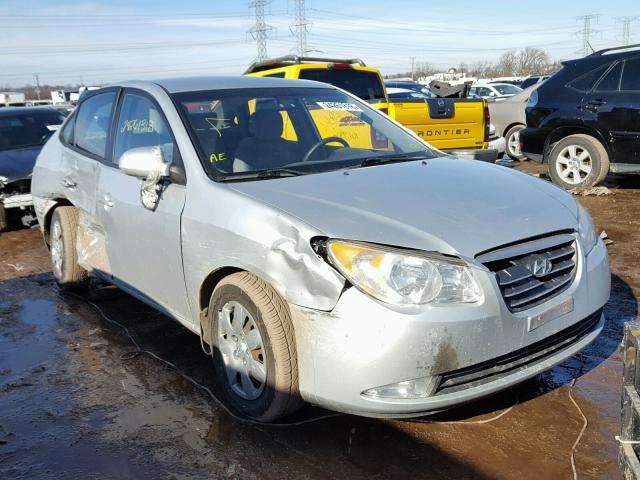 KMHDU46D17U188839 - 2007 HYUNDAI ELANTRA GL SILVER photo 1