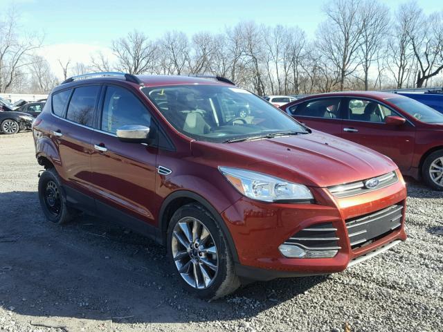 1FMCU0GX0GUB56297 - 2016 FORD ESCAPE SE RED photo 1