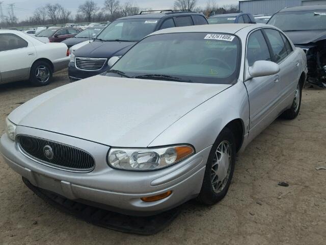 1G4HR54K02U241758 - 2002 BUICK LESABRE LI SILVER photo 2