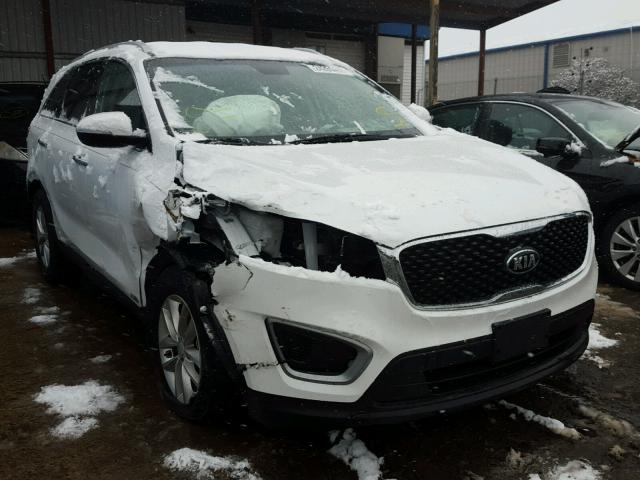 5XYPGDA32HG284179 - 2017 KIA SORENTO LX WHITE photo 1