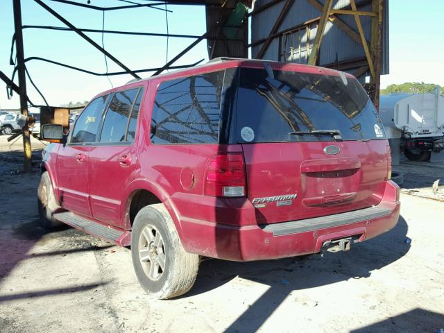 1FMPU17L24LB22531 - 2004 FORD EXPEDITION RED photo 3