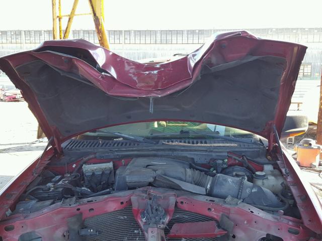 1FMPU17L24LB22531 - 2004 FORD EXPEDITION RED photo 7