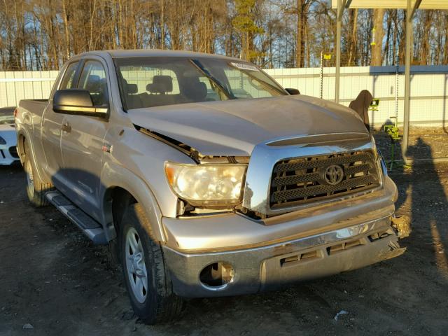 5TFRV54167X004709 - 2007 TOYOTA TUNDRA DOU SILVER photo 1