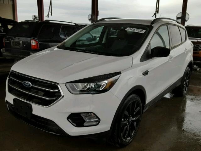 1FMCU0G98HUE46905 - 2017 FORD ESCAPE SE WHITE photo 2