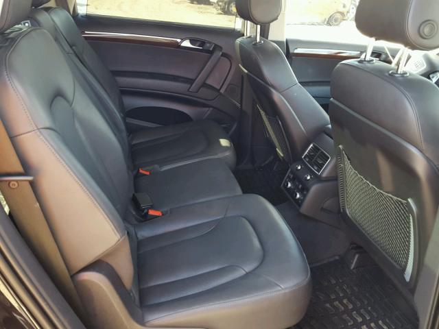 WA1DGAFE5CD003134 - 2012 AUDI Q7 PRESTIG BLACK photo 6