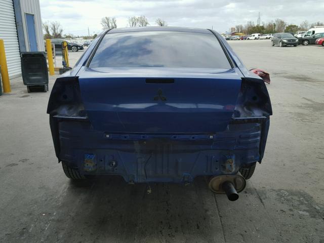 4A3AB36F16E017961 - 2006 MITSUBISHI GALANT ES BLUE photo 9