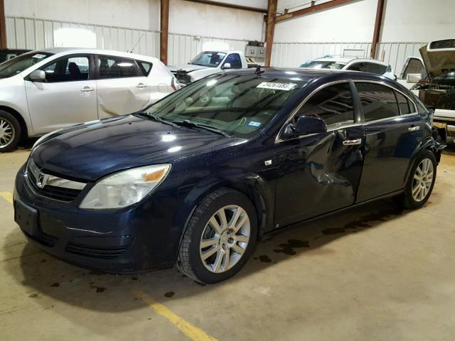 1G8ZV57B29F161273 - 2009 SATURN AURA XR BLUE photo 2