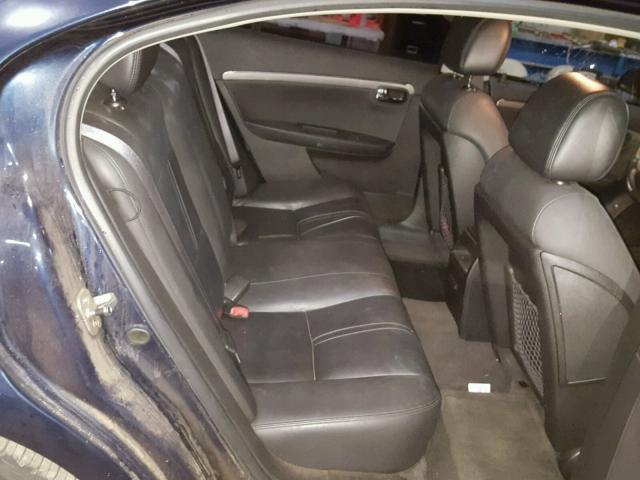 1G8ZV57B29F161273 - 2009 SATURN AURA XR BLUE photo 6