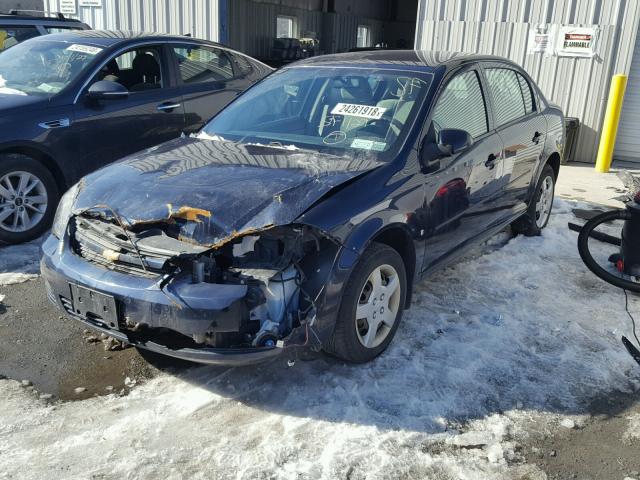 1G1AL58F587180220 - 2008 CHEVROLET COBALT LT BLUE photo 2