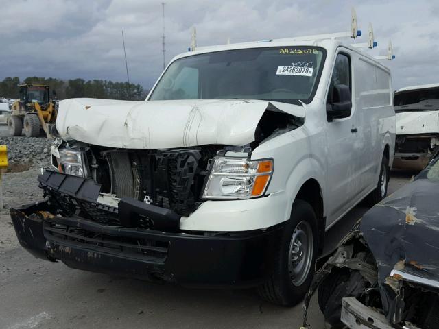 1N6BF0KY3HN804587 - 2017 NISSAN NV 1500 S WHITE photo 2