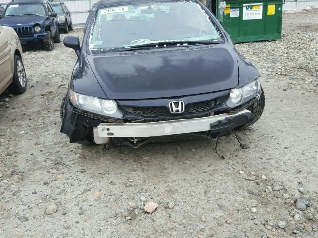 2HGFA555X9H700398 - 2009 HONDA CIVIC SI BLACK photo 9