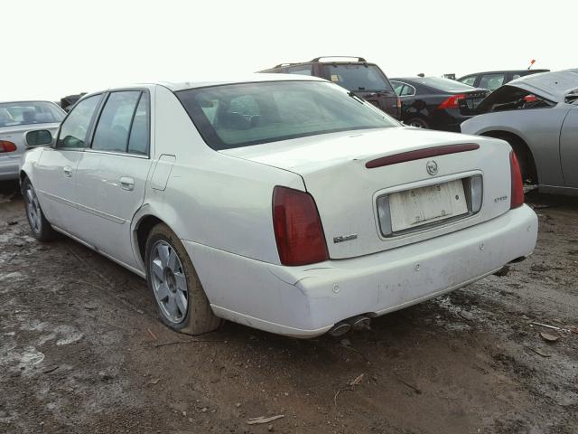 1G6KF57924U126967 - 2004 CADILLAC DEVILLE DT WHITE photo 3