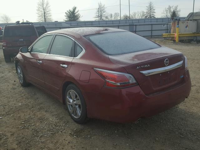 1N4AL3AP3EC175265 - 2014 NISSAN ALTIMA MAROON photo 3