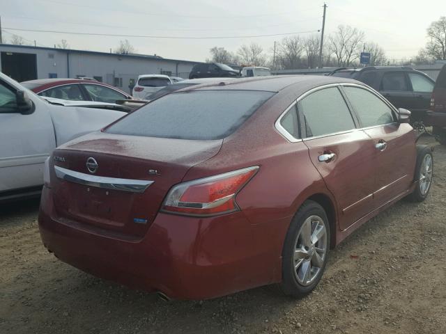 1N4AL3AP3EC175265 - 2014 NISSAN ALTIMA MAROON photo 4