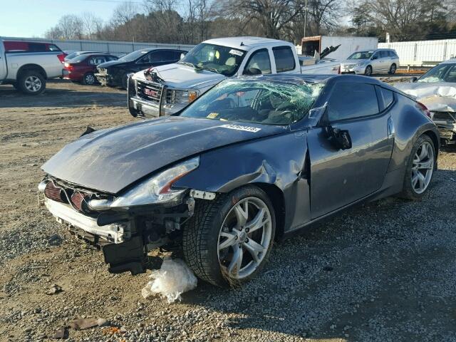 JN1AZ4EH5CM563447 - 2012 NISSAN 370Z BASE GRAY photo 2