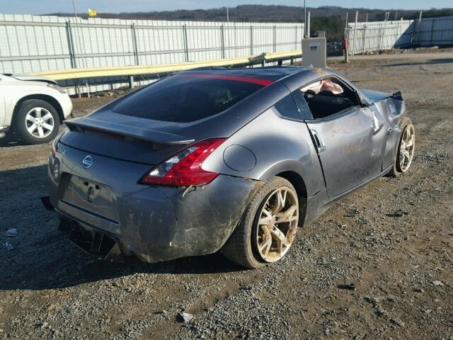 JN1AZ4EH5CM563447 - 2012 NISSAN 370Z BASE GRAY photo 4