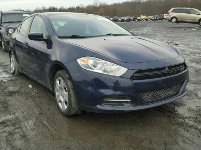 1C3CDFAA4DD197544 - 2013 DODGE DART SE BLUE photo 1