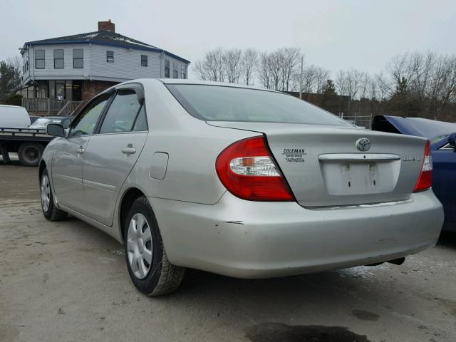 4T1BE32K94U824373 - 2004 TOYOTA CAMRY LE SILVER photo 3