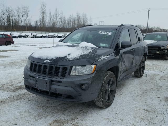 1J4NF1FB4BD188188 - 2011 JEEP COMPASS SP BLACK photo 2