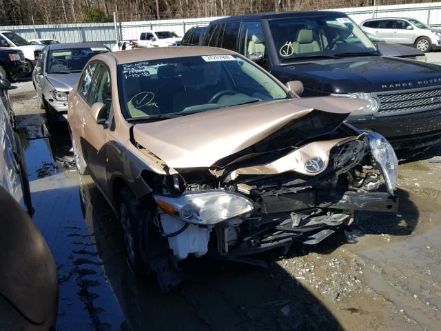 2T1BU4EE8BC748657 - 2011 TOYOTA COROLLA BA GOLD photo 1