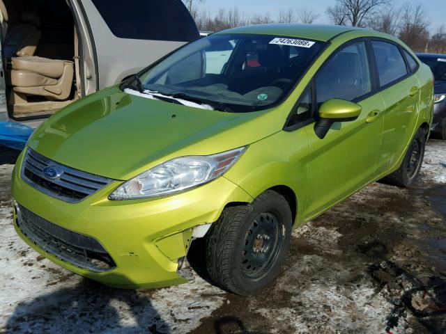 3FADP4BJ5BM206981 - 2011 FORD FIESTA SE GREEN photo 2