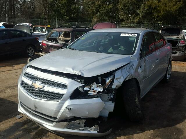 1G11B5SA6DF259413 - 2013 CHEVROLET MALIBU LS SILVER photo 2