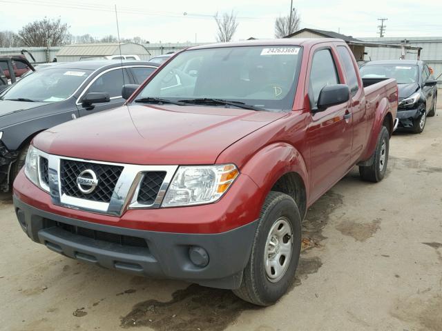 1N6BD0CT6DN739236 - 2013 NISSAN FRONTIER S RED photo 2