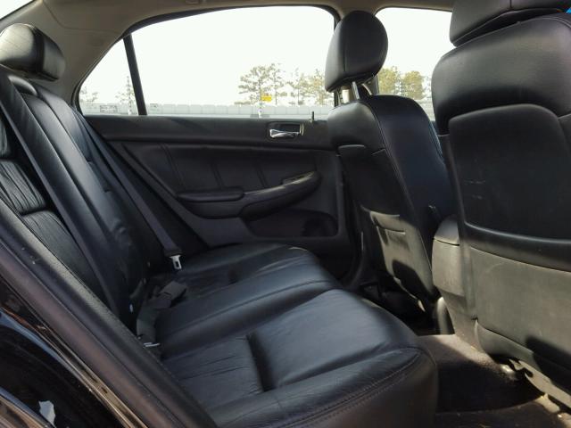 1HGCM56807A004809 - 2007 HONDA ACCORD EX BLACK photo 6