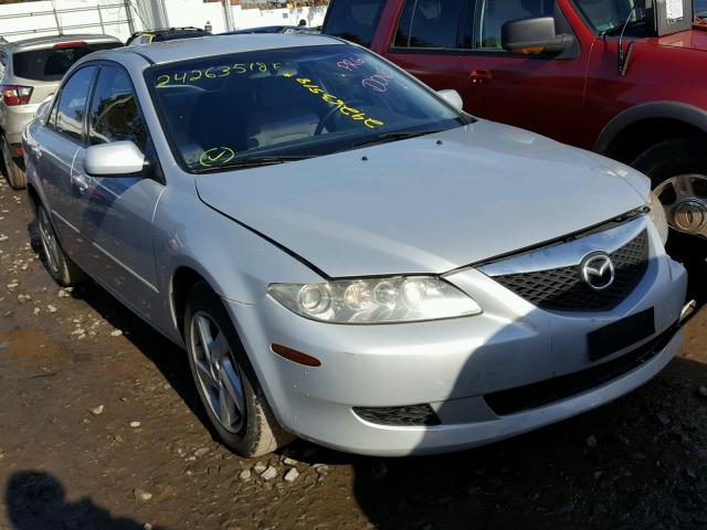 1YVFP80C445N76921 - 2004 MAZDA 6 I SILVER photo 1