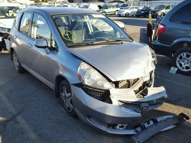 JHMGD37497S022329 - 2007 HONDA FIT GRAY photo 1