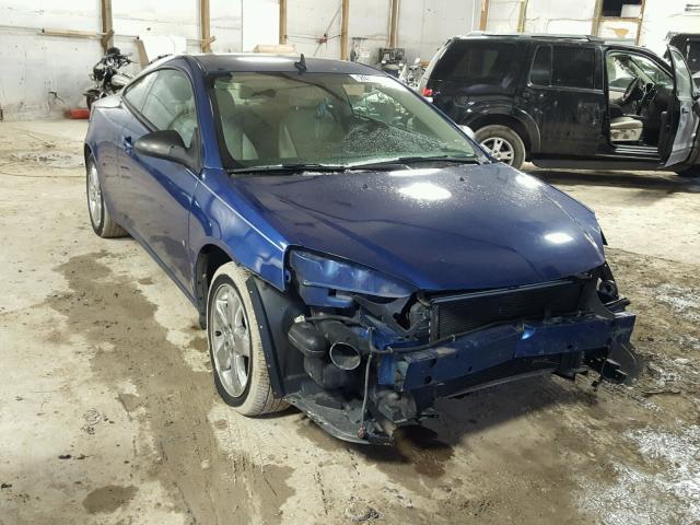 1G2ZH18N674142897 - 2007 PONTIAC G6 GT BLUE photo 1