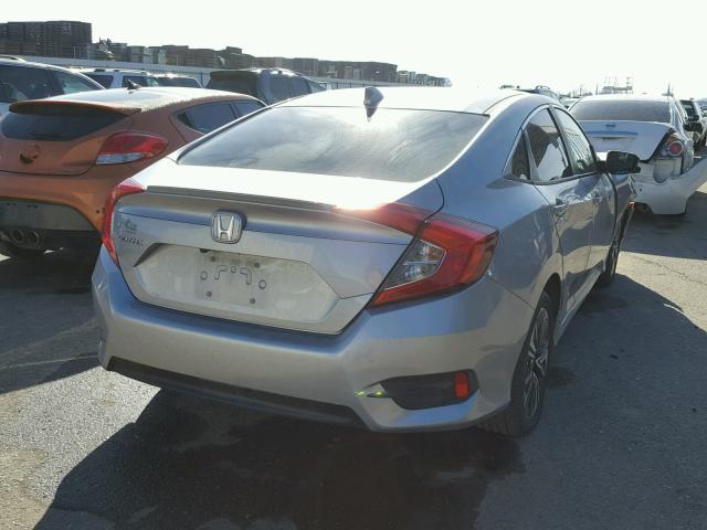 19XFC1F32GE210514 - 2016 HONDA CIVIC EX SILVER photo 4