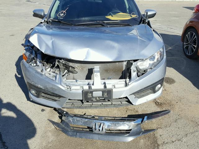 19XFC1F32GE210514 - 2016 HONDA CIVIC EX 银色 照片 9