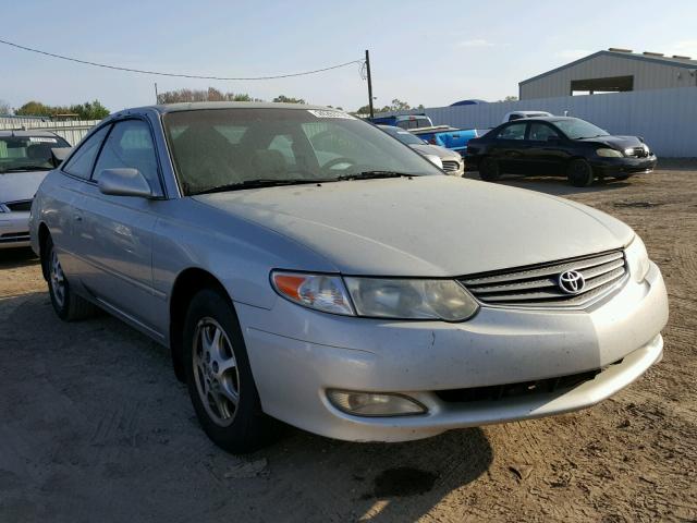 2T1CE22P93C025378 - 2003 TOYOTA CAMRY SOLA SILVER photo 1