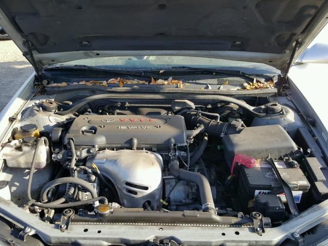 2T1CE22P93C025378 - 2003 TOYOTA CAMRY SOLA SILVER photo 7