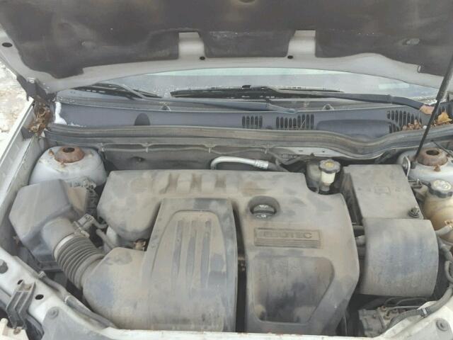 1G1AL52F957538178 - 2005 CHEVROLET COBALT LS SILVER photo 7