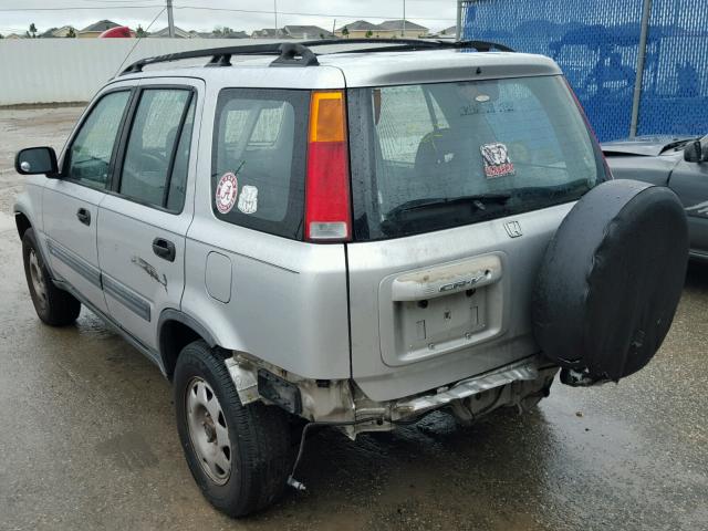 JHLRD2843YC012378 - 2000 HONDA CR-V LX SILVER photo 3