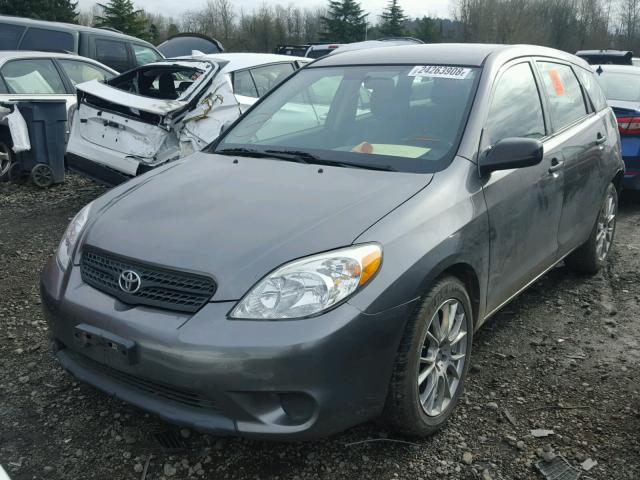 2T1KR32E37C682428 - 2007 TOYOTA COROLLA MA GRAY photo 2