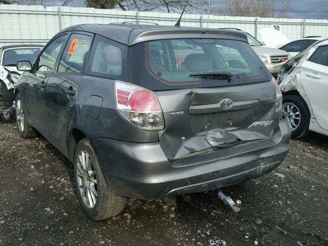 2T1KR32E37C682428 - 2007 TOYOTA COROLLA MA GRAY photo 3