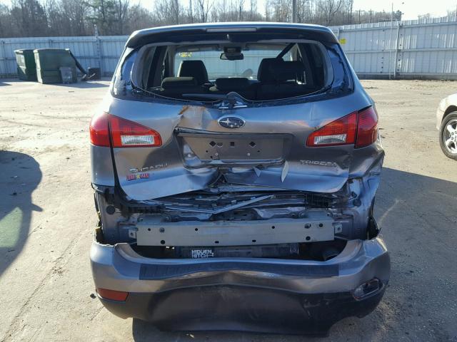 4S4WX91D284411573 - 2008 SUBARU TRIBECA BLUE photo 9